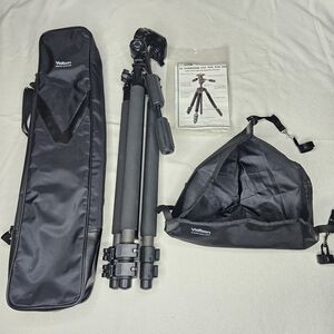 Velbon EL Carmagne 530 Carbon Fiber Tripod with PH-250B 3-Way Panhead W/ Case